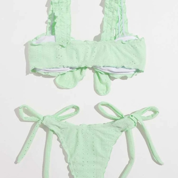 Mint green bikini set. Size small. Brand new!!! Never worn! - Picture 2 of 8